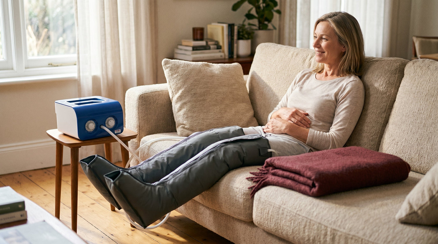 Insufficienza Venosa Cronica: Alleviare il Senso di Pesantezza con la pressoterapia