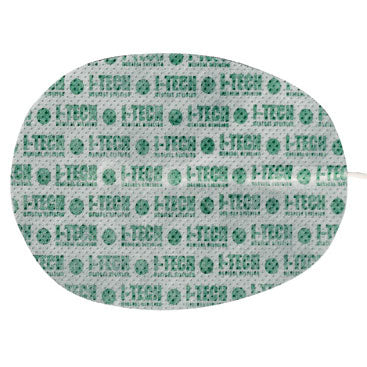 Elettrodi adesivi ovali 130x76 mm a spinotto (2 pz)