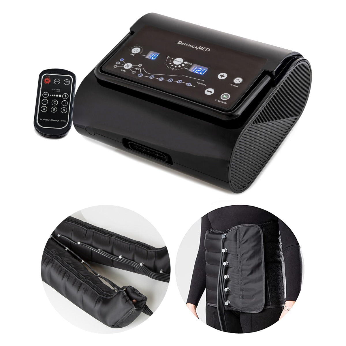 Pressoterapia Compact 6 (2 gambali XL + fascia addominale)