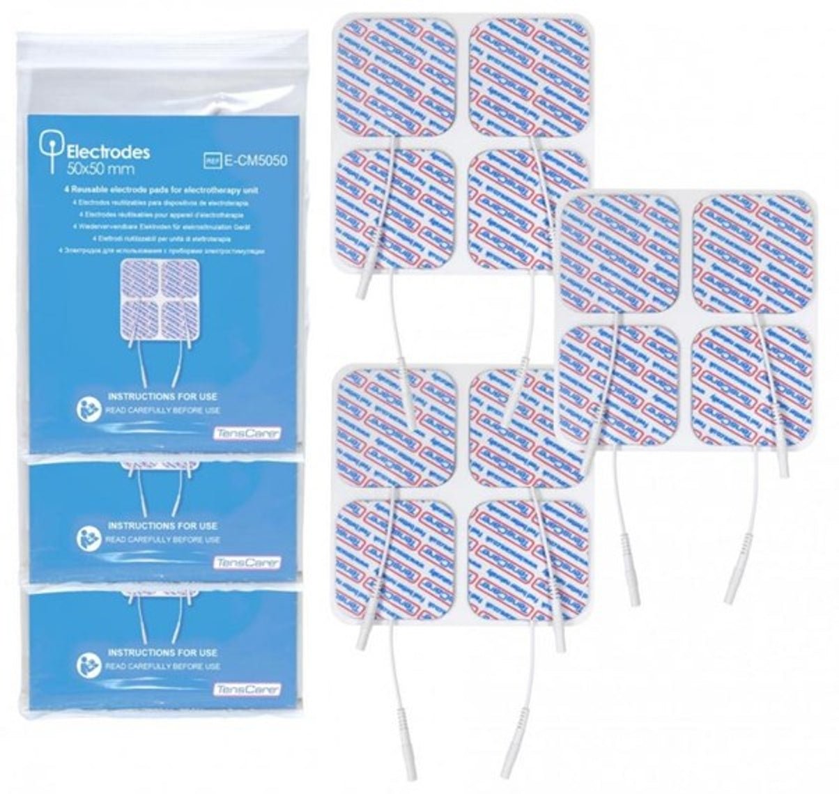 Elettrodi 50 x 50 mm (4pz)