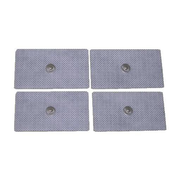 Elettrodi Adesivi rettangolari 50x90 mm a bottone(4 p)
