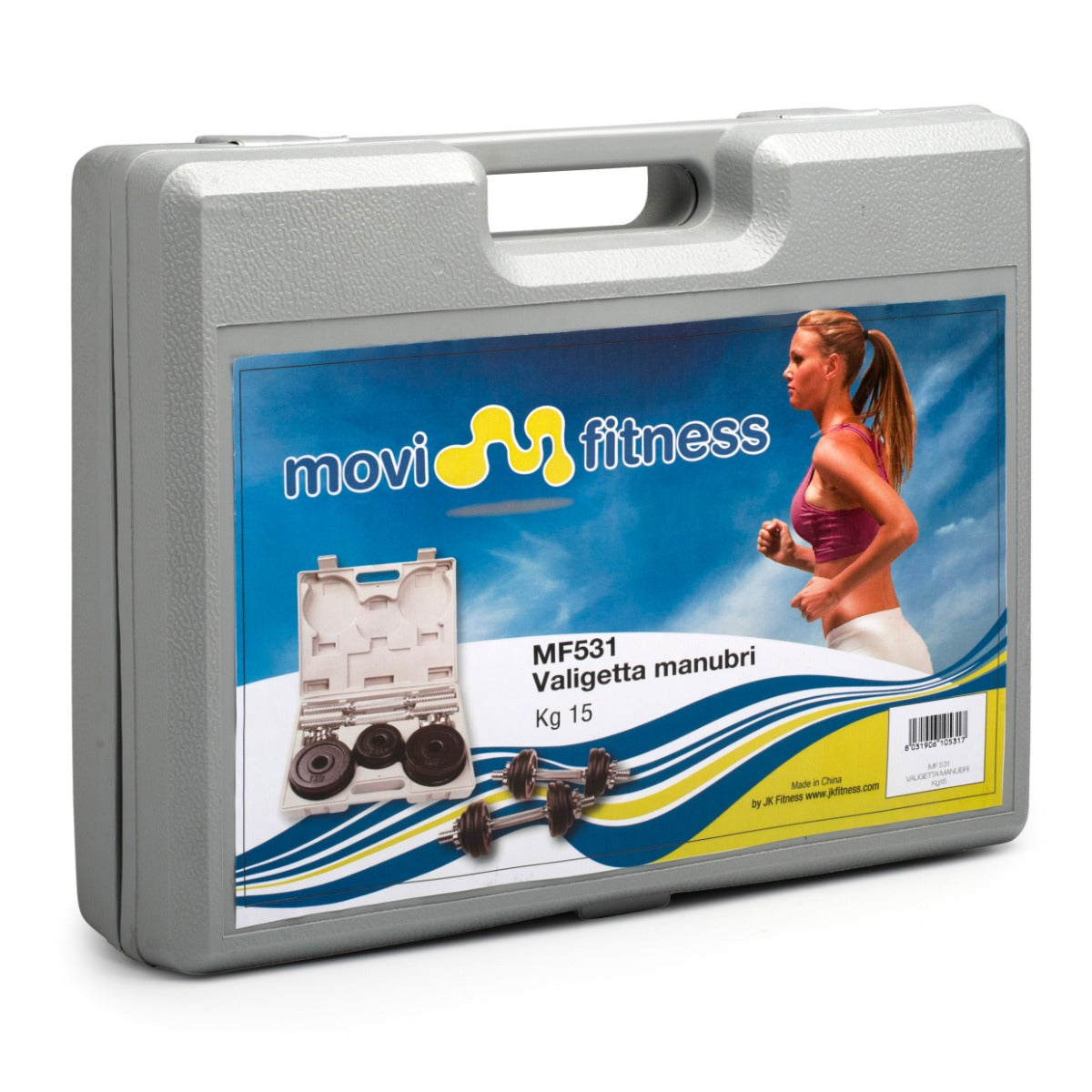 Valigetta Manubri 15 kg
