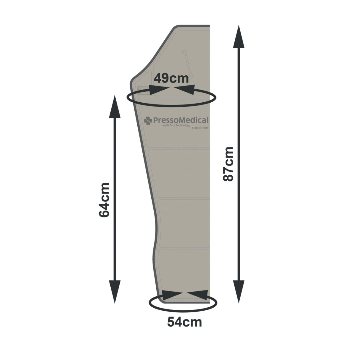 Bracciale a 5 Camere (Pressomedical 3.0)
